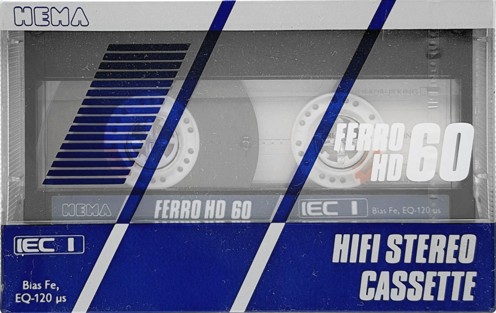 Compact Cassette Hema Ferro HD 60 Type I Normal 1988 Netherlands