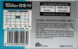 Compact Cassette Tudor DS 90 Type I Normal 1985 Spain