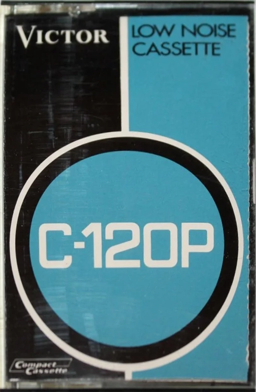 Compact Cassette Victor 120 "C-120P" Type I Normal 1972 Japan