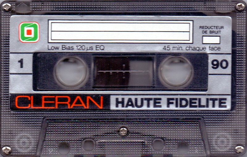 Compact Cassette:  Cleran -  90