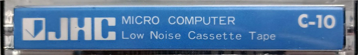 Compact Cassette JHC micro computer 10 Computer Cassette Japan