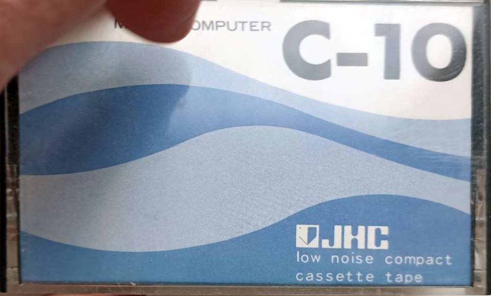 Compact Cassette JHC micro computer 10 Computer Cassette Japan