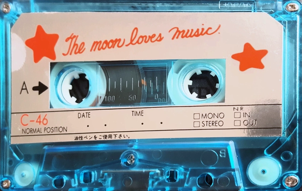 Compact Cassette Chujitsuya 46 "The Moon Loves Music" Type I Normal 1991 Japan