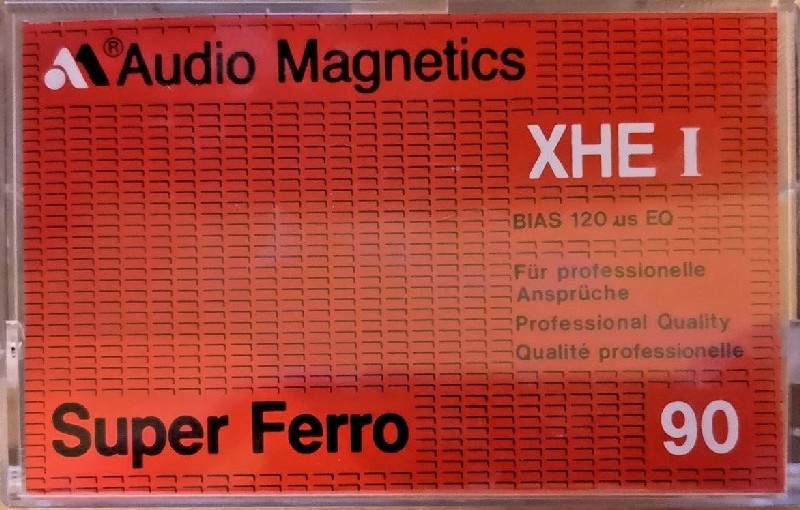 Compact Cassette: Unknown Audio Magnetics - XHE I 90