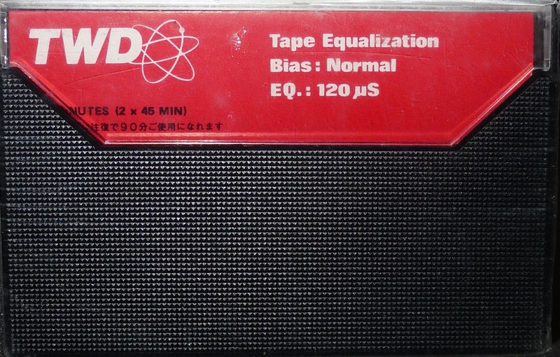 Compact Cassette TWD 90 Type I Normal Hong Kong