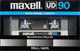 Compact Cassette Maxell UD 90 Type I Normal 1980 Europe