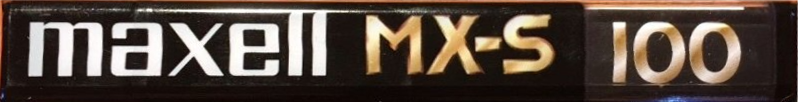 Compact Cassette: Maxell / Hitachi Maxell - MX-S 100