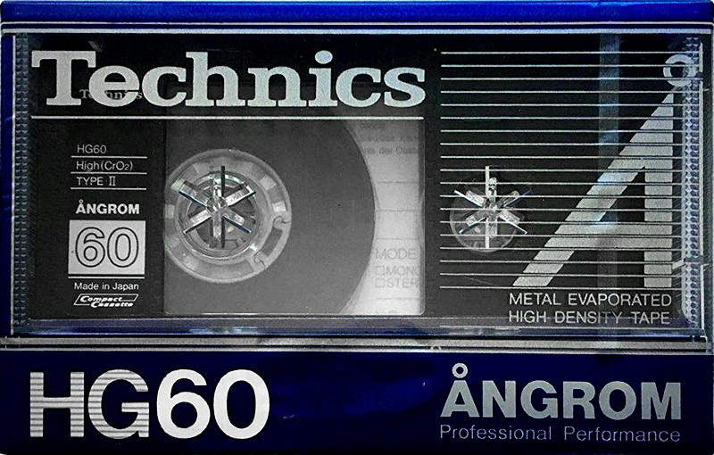 Compact Cassette Technics HG 60 "RT-HG60" Type II Chrome 1985 Europe