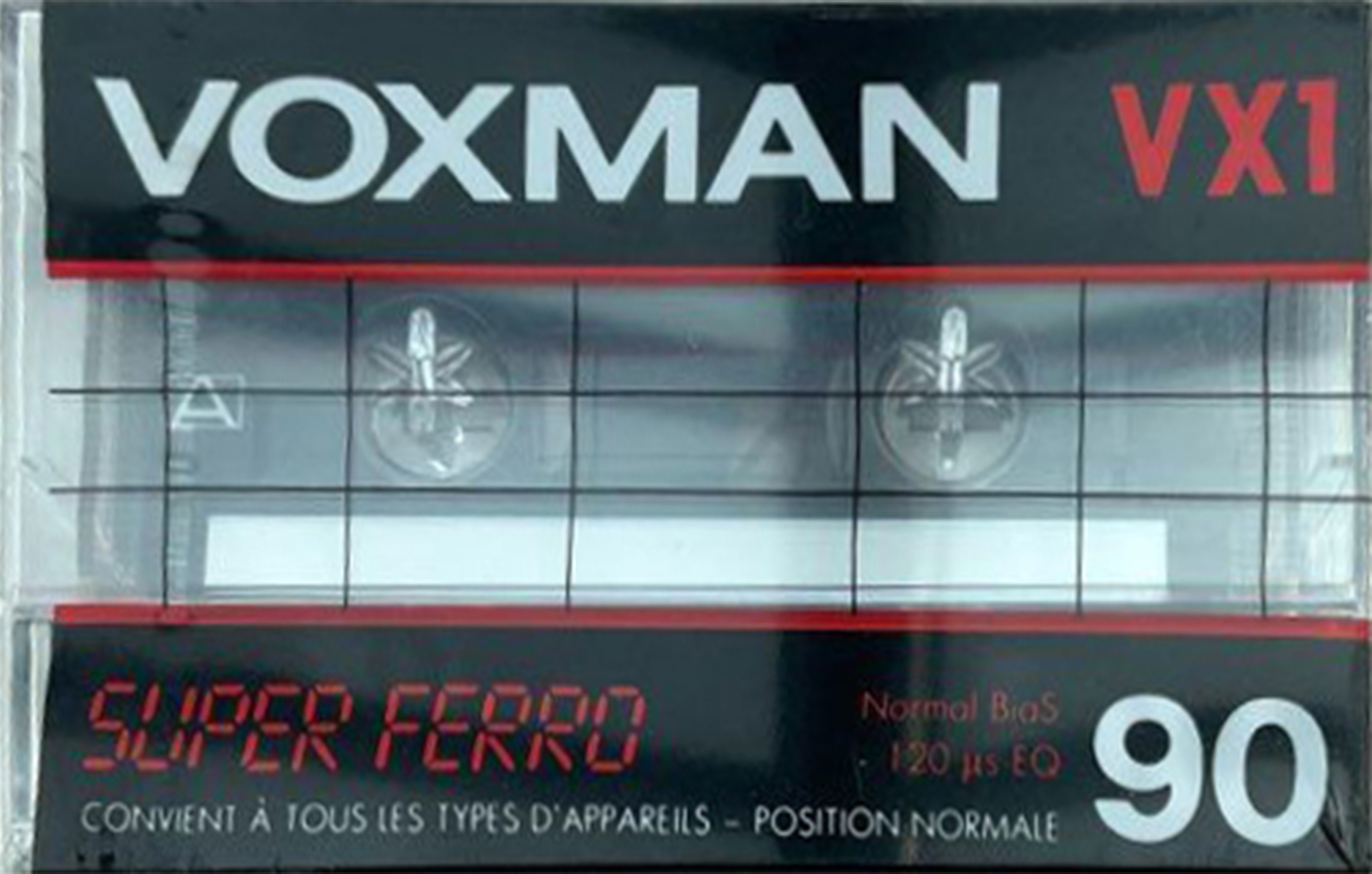 Compact Cassette Voxman VX1 90 Type I Normal 1987 France