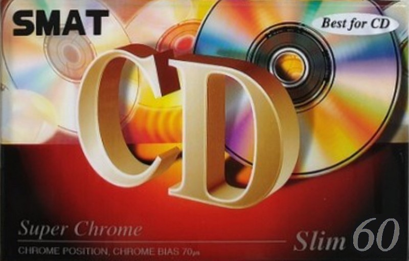 Compact Cassette Smat CD 60 Type II Chrome 2001 South Korea