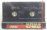 Compact Cassette Dena 60 "CRO2" Type II Chrome Iran