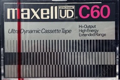 Compact Cassette Maxell UD 60 Type I Normal 1972 Worldwide