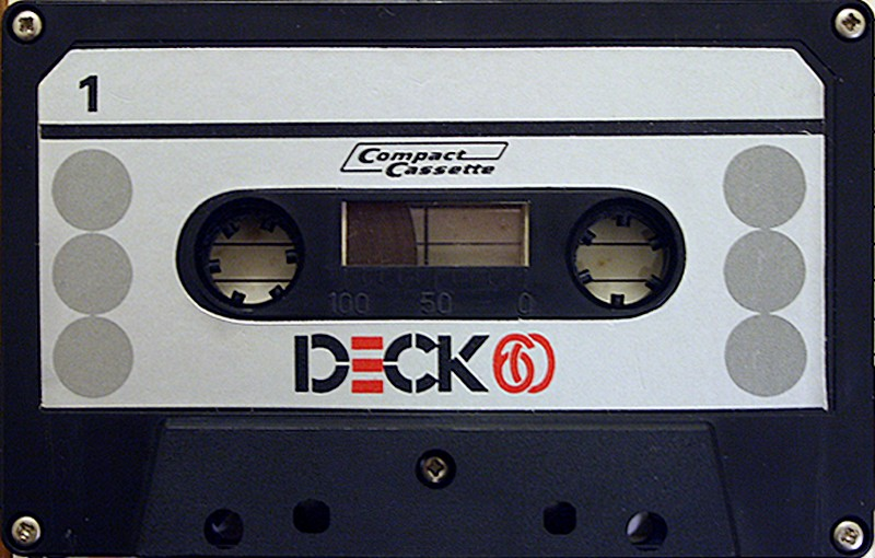 Compact Cassette Hagemeyer 60 "DECK" Type I Normal 1983 Netherlands