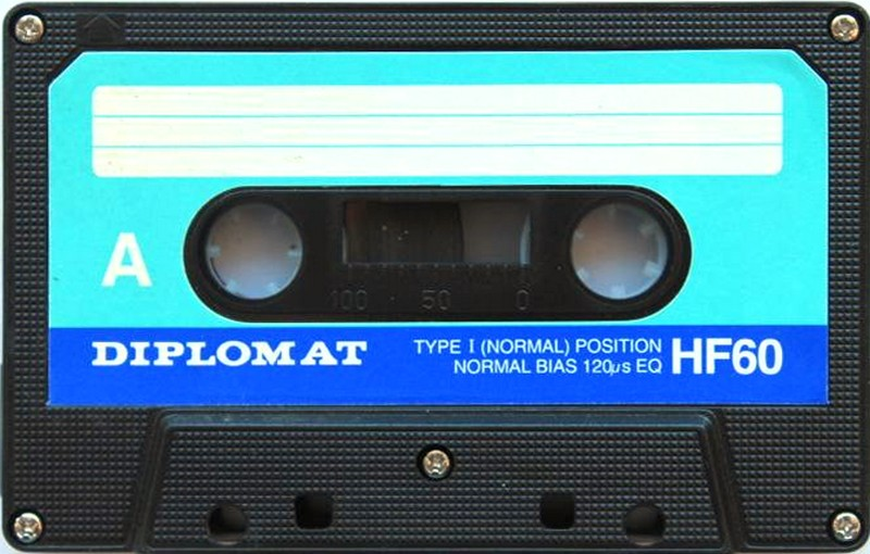 Compact Cassette Diplomat 60 Type I Normal 1982 Hong Kong
