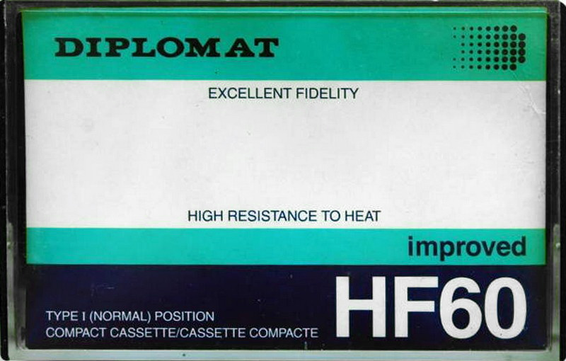 Compact Cassette Diplomat 60 Type I Normal 1982 Hong Kong