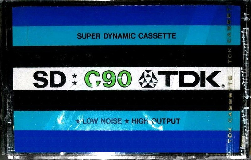 Compact Cassette TDK SD 90 Type I Normal 1973 Europe