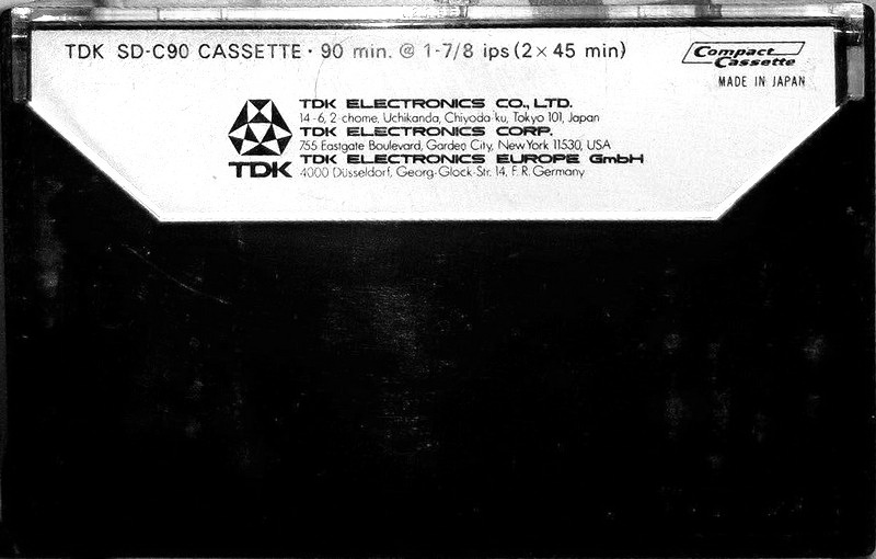 Compact Cassette: TDK  - SD 90