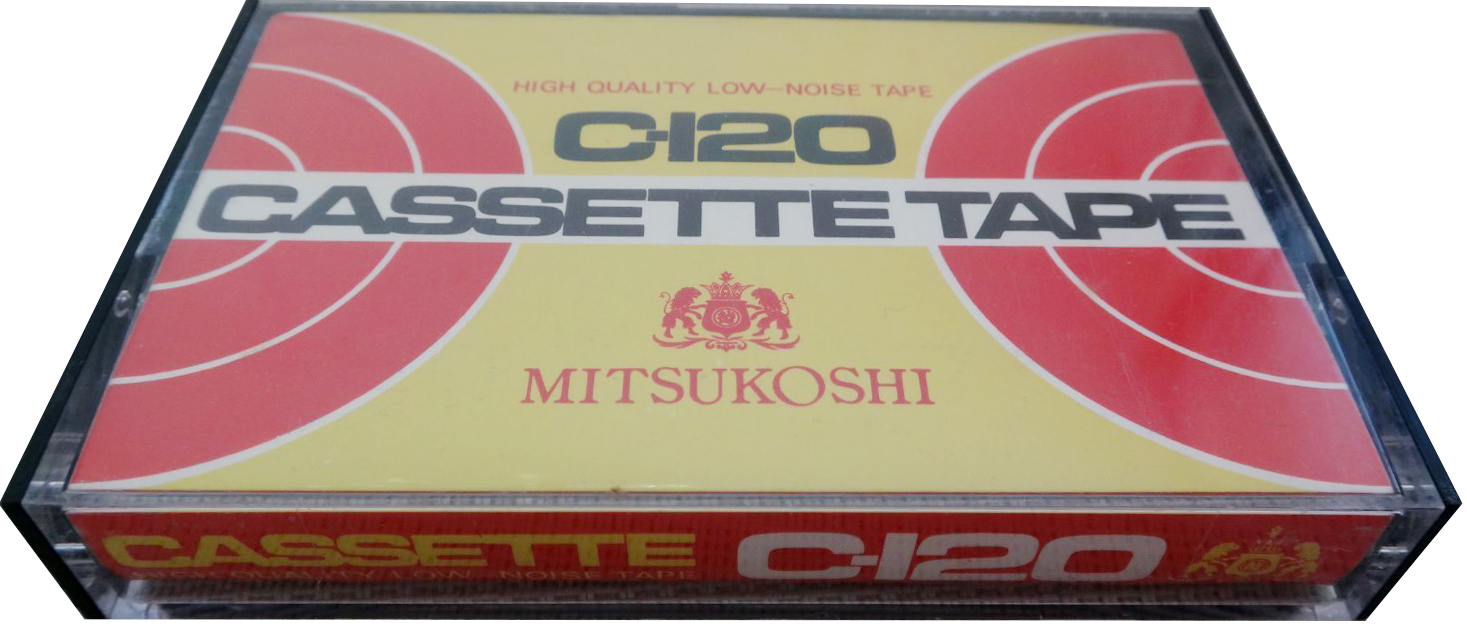 Compact Cassette Mitsukoshi 120 Type I Normal 1975 Japan