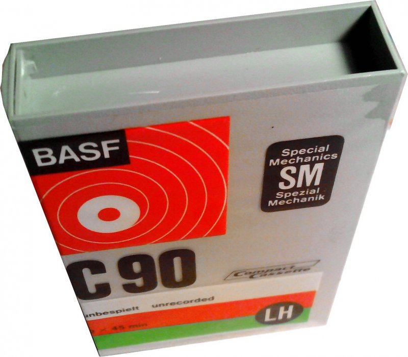 Compact Cassette BASF LH 90 Type I Normal 1971 Europe