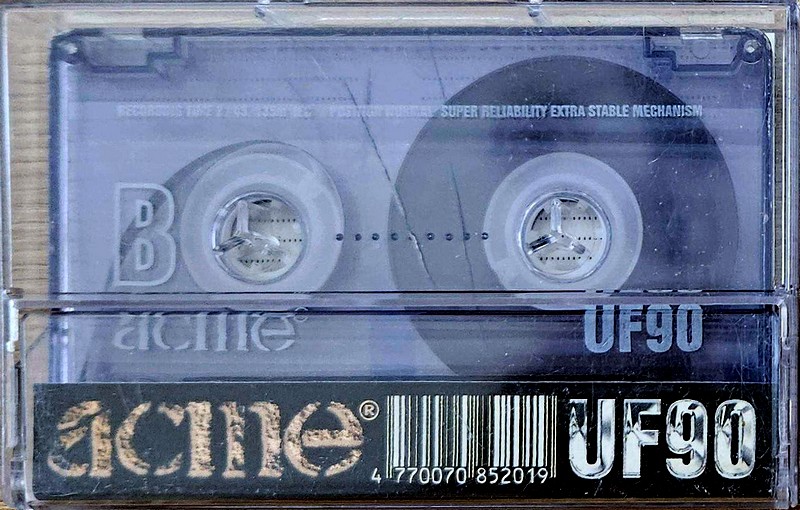Compact Cassette Acme UF 90 Type I Normal 1996 Europe