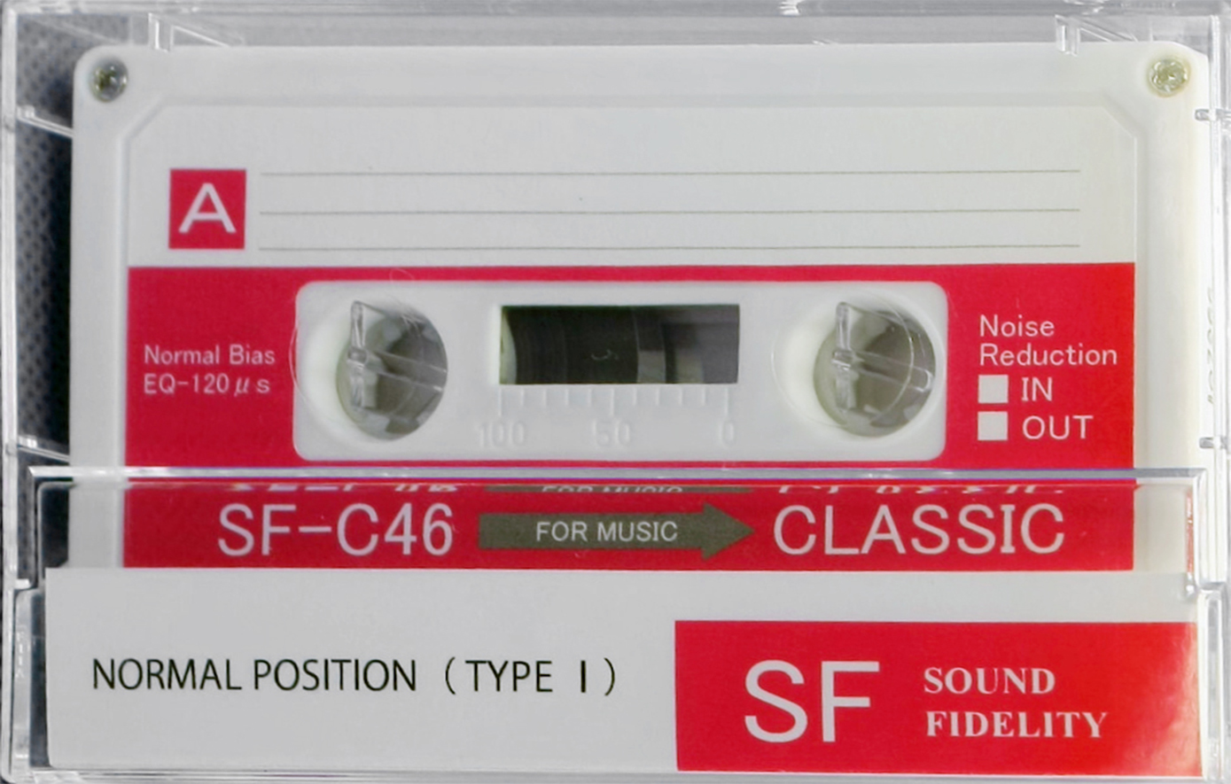 Compact Cassette Classic SF / Floral 46 Type I Normal 2020 Worldwide
