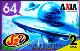2 pack AXIA J`z 2 64 "JZ2G 642" Type II Chrome 1997 Japan