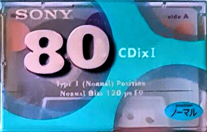 Compact Cassette: Sony  - CDix I 80