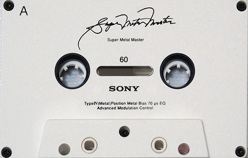 Compact Cassette: Sony  - Super Metal Master 60