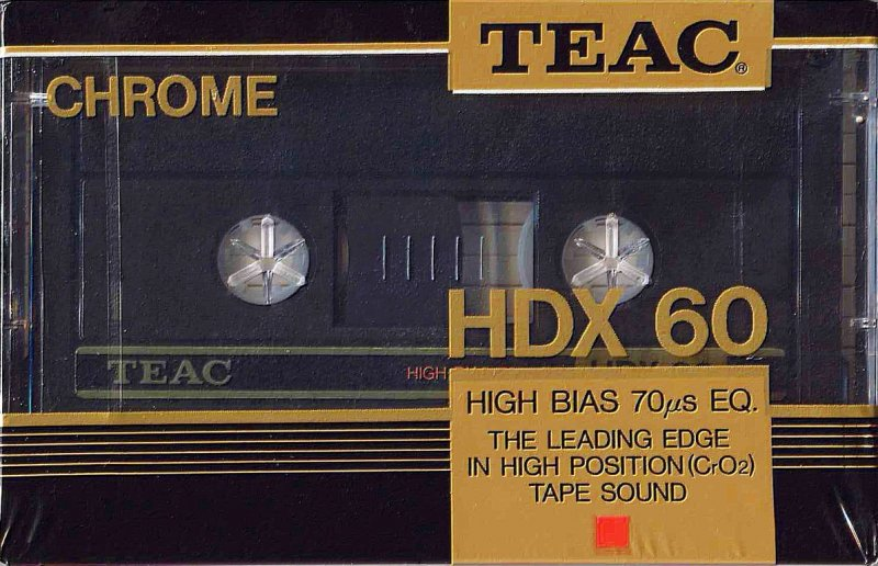 Compact Cassette:  Teac - HDX 60