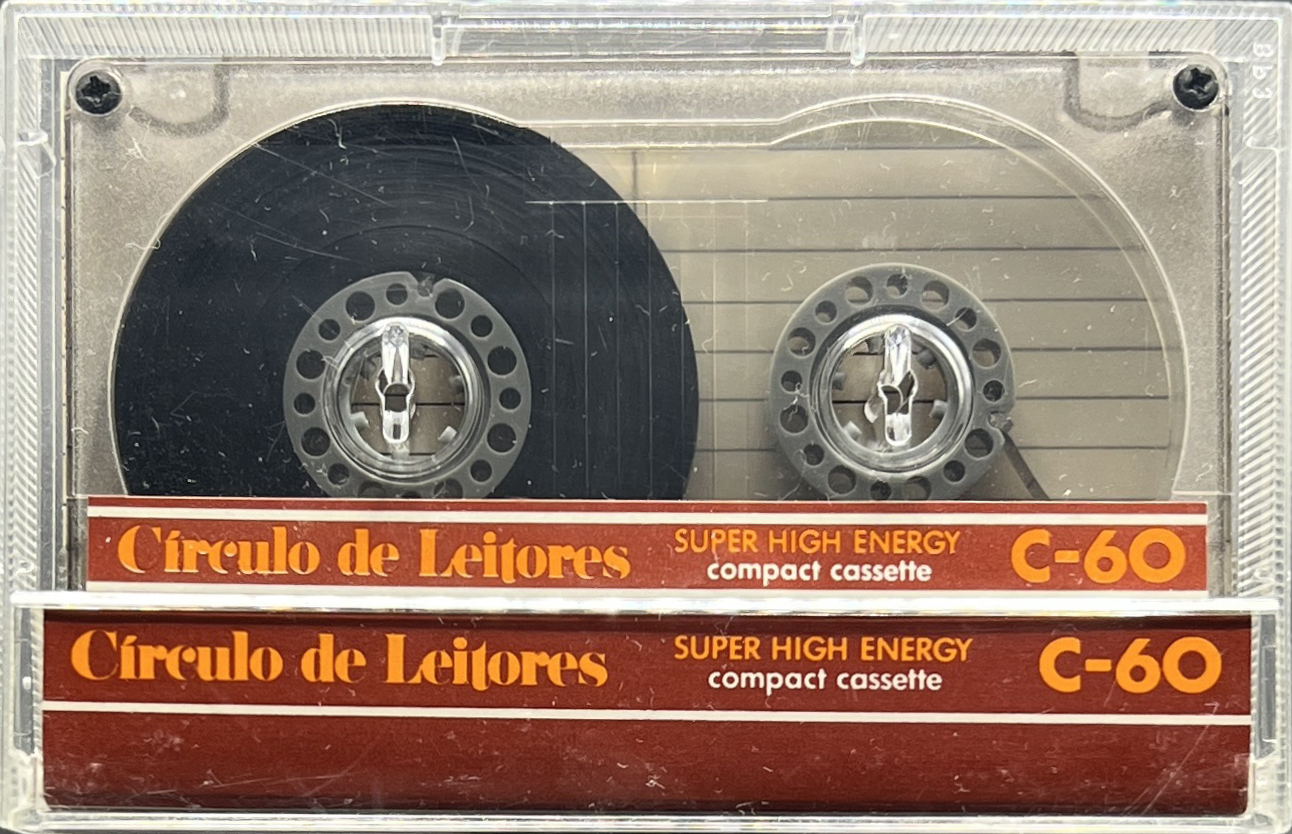 Compact Cassette Circulo de Leitores 60 Type I Normal Portugal