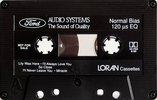 Compact Cassette Loran Ford Audio Systems Demonstration Tape 1991 USA