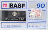 Compact Cassette BASF Chrome Extra II 90 Type II Chrome 1987 Latin America