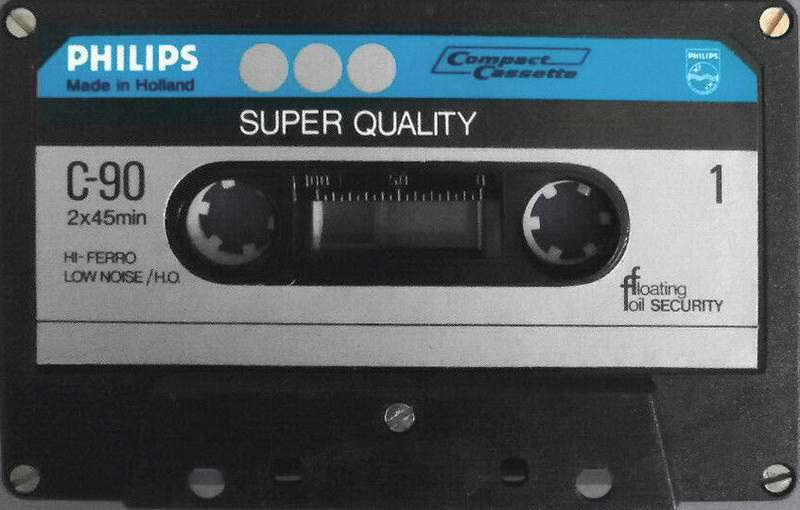 Compact Cassette: Philips  - Super Quality 90