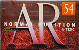 Compact Cassette TDK AR 54 "AR-54A" Type I Normal 1993 Japan