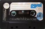 Compact Cassette Pyral 60 Type I Normal 1975 UK