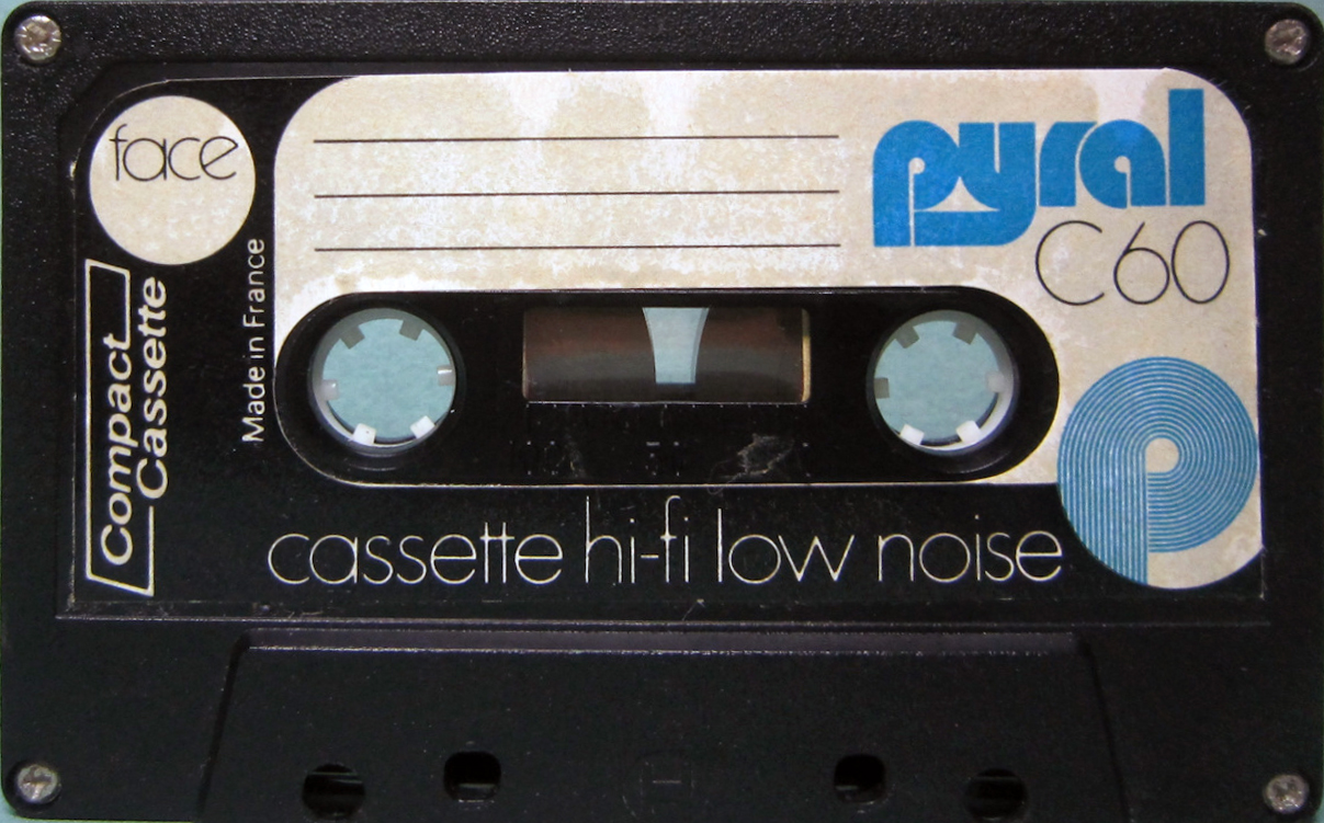 Compact Cassette Pyral 60 Type I Normal 1975 UK