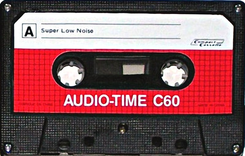 Compact Cassette Audio-Time 60 Type I Normal Worldwide