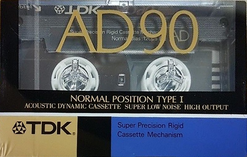 Compact Cassette: TDK  - AD 90