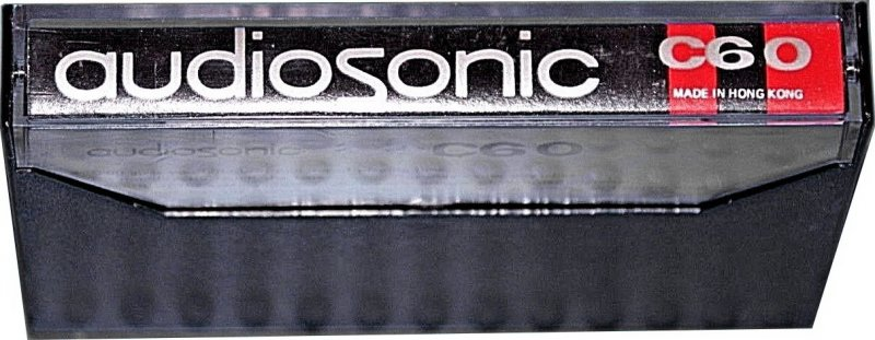 Compact Cassette Audio Sonic 60 Type I Normal Hong Kong