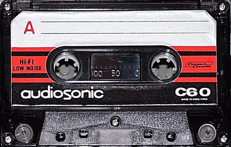 Compact Cassette Audio Sonic 60 Type I Normal Hong Kong