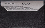 Compact Cassette Audio Sonic 60 Type I Normal Hong Kong