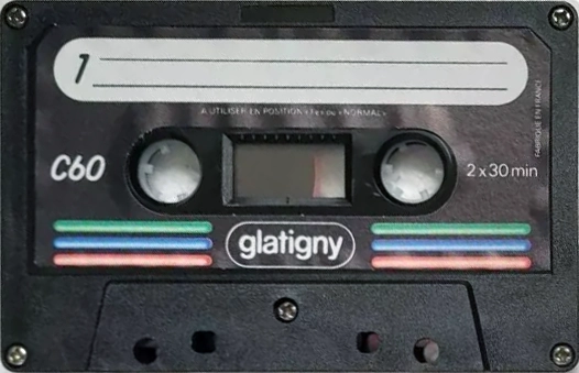 Compact Cassette Glatigny 60 Type I Normal France