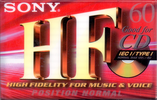 Compact Cassette Sony HF 60 "C-60HFC" Type I Normal 2002 Europe