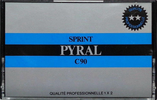 Compact Cassette Pyral Sprint 90 Type I Normal 1978 France