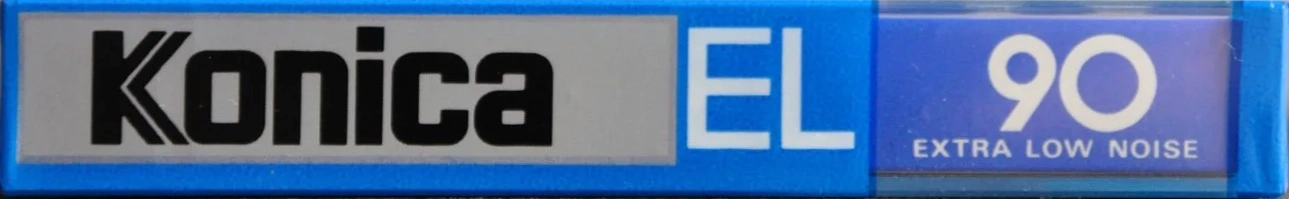 Compact Cassette Konica EL 90 Type I Normal 1984 Europe