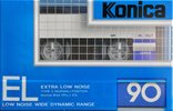 Compact Cassette Konica EL 90 Type I Normal 1984 Europe
