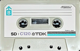 Compact Cassette TDK SD 120 Type I Normal 1973 Europe