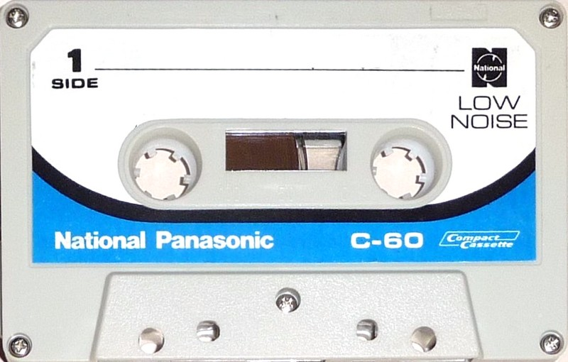 Compact Cassette National Panasonic RT 60 "RT-60" Type I Normal 1976 Japan