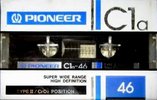 Compact Cassette Pioneer C1a 46 Type II Chrome 1982 Japan