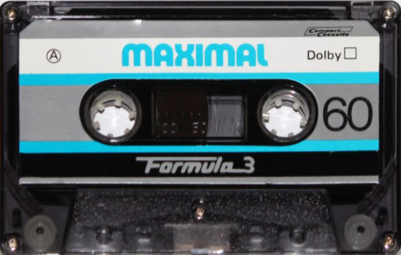 Compact Cassette Maximal Formula 3 60 Type I Normal Unknown Country